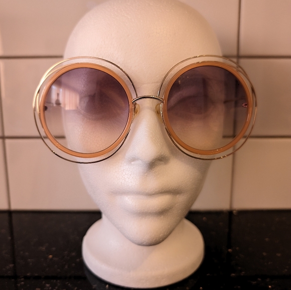 Chloe CE 120 Round Sunglasses. EUC. - Picture 6 of 13